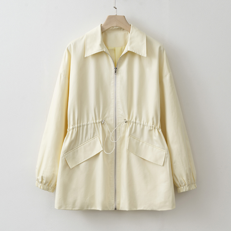 2025 Women Spring / Autumn Lig - مراجعة Yellow Winter Clothing وسعره
